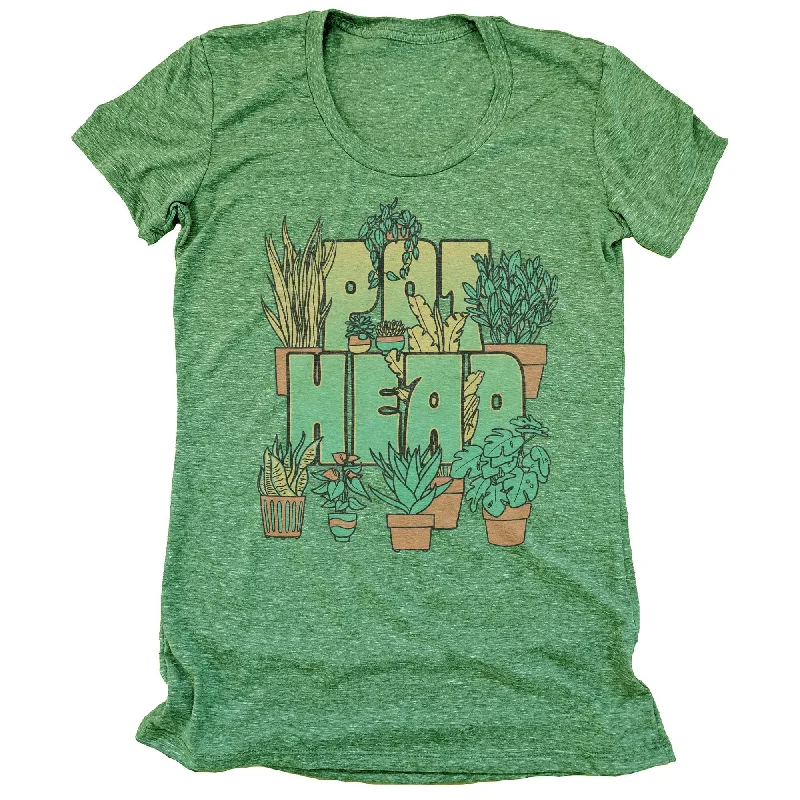 Soft Comfort Women's Pot Head T-Shirt