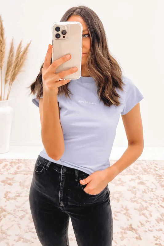Easy Comfort Style A Baby Tee Dusty Blue