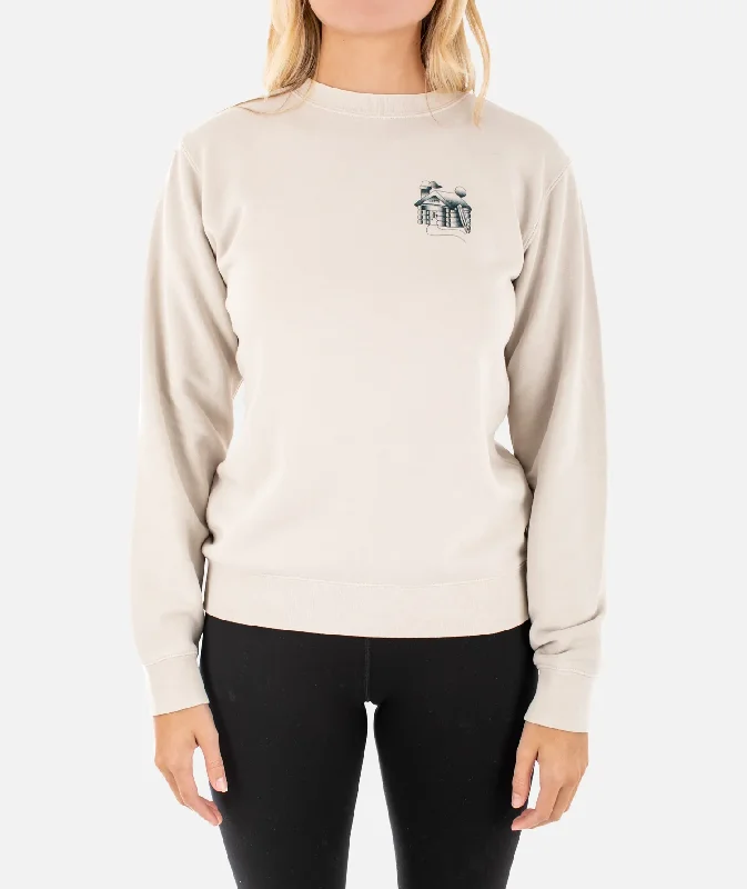 Cozy Outfit Women's Key To Happiness Crewneck