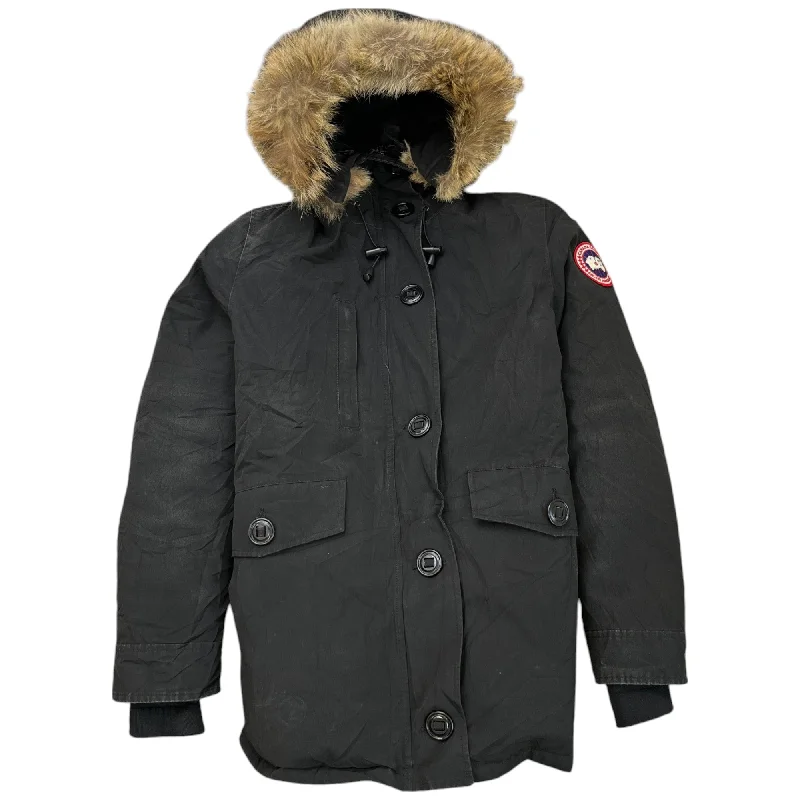 Simple Chic Women's Charlotte Parka Down Jacket Black Size M
