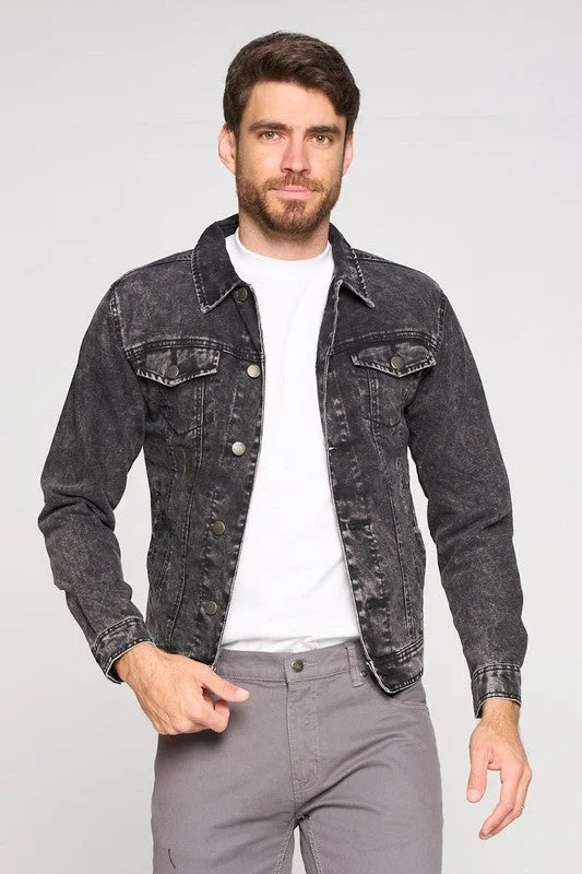 Soft Textures Men's Denim Jacket