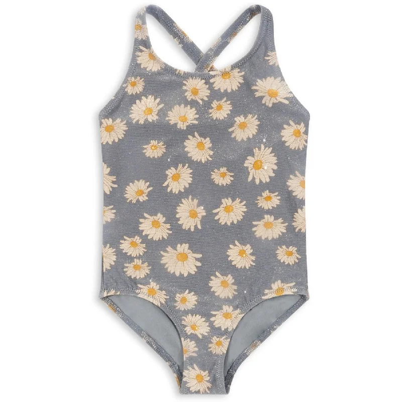 Soft Looks Konges Sløjd Jade Swimsuit Daisy Blue