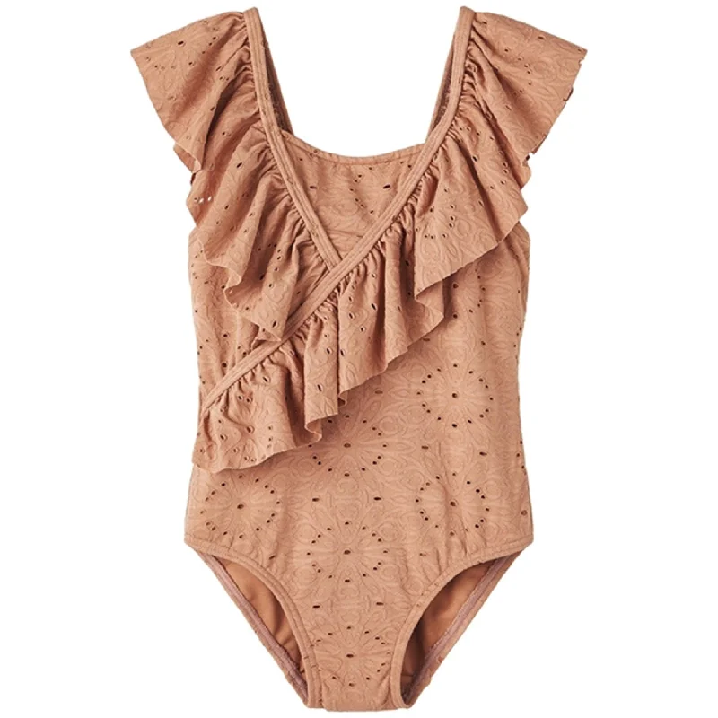 Soft Clothing Lil'Atelier Mocha Mousse Fabiola Swimsuit