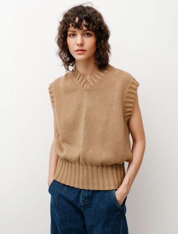 Weekend Wear Marit Cotton Knit Biscuit