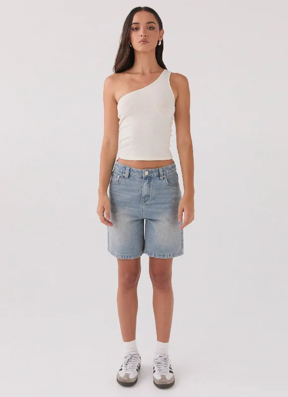 Chic Comfort Sunday Dreaming Top - Sand