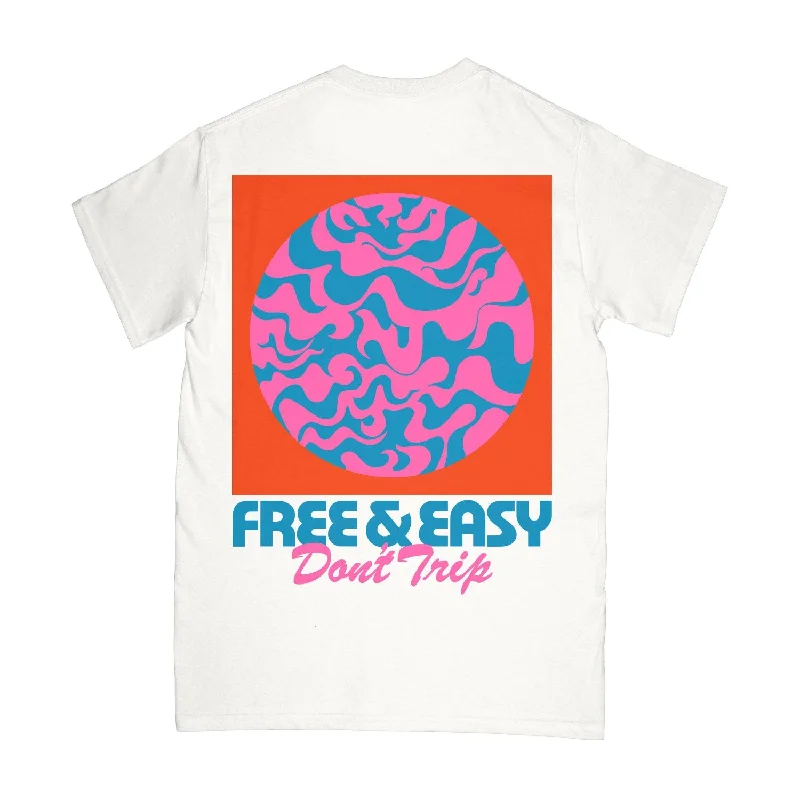 Casual Chic Outfits Free and Easy Ripple T-Shirt