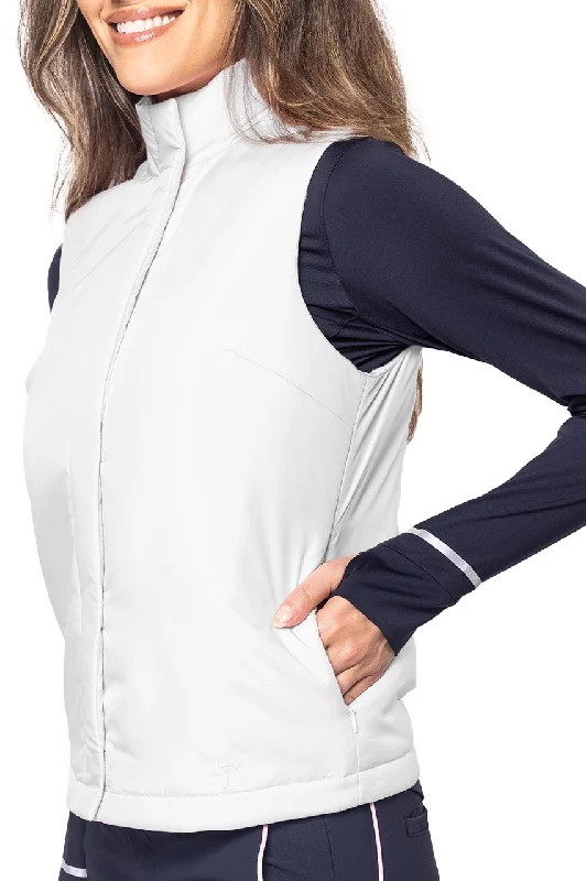 Comfy Chic White Vintage Vest