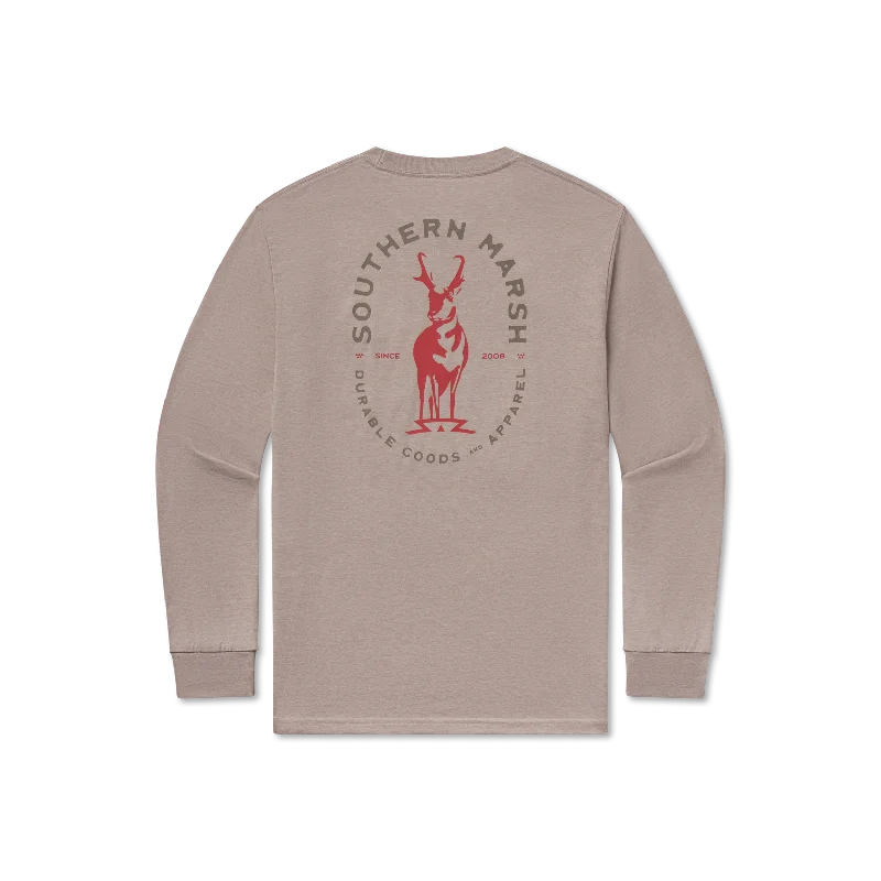 Relaxed Fit Wear Seawash™ Tee - Stag - Long Sleeve