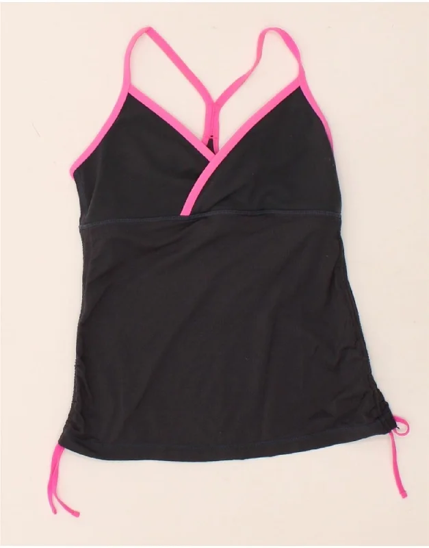 Weekend Comfort Wear LULULEMON Womens Vest Top UK 0 2XS Black
