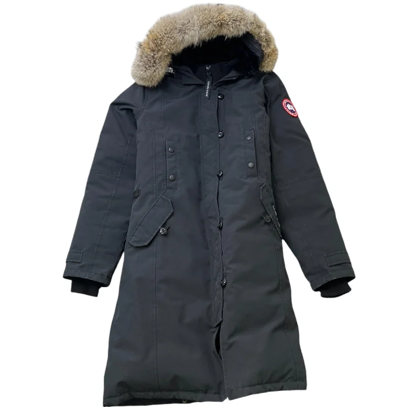Easy-to-Wear Women's Kensington Parka Down Jacket Black Size L