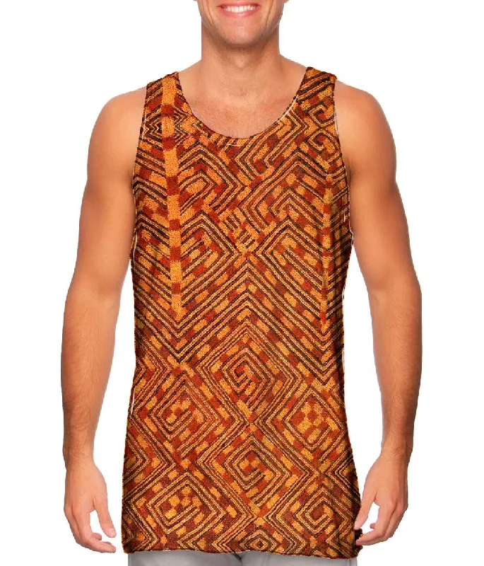 Cozy Outfit African Tribal Kuba Cloth Snake