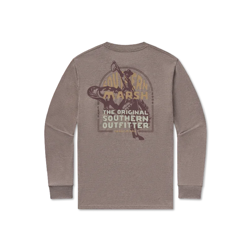 Comfortable Fashion Seawash™ Tee - Rodeo Rider - Long Sleeve