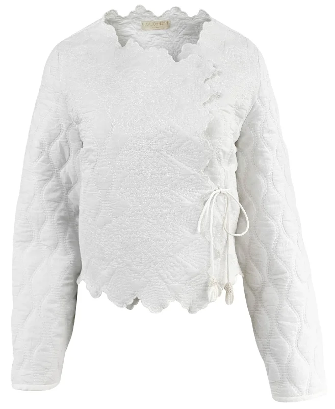Effortless Elegance Ulla Johnson Zofia Jacket in Cowrie