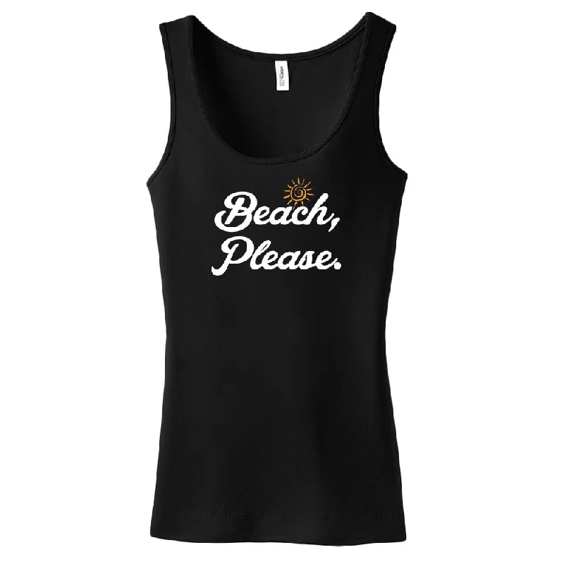 Sporty Comfort Beach Please - Tank Top