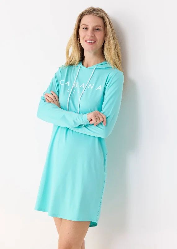 Comfortable Fashion Looks Aqua Cabana Life Hoodie Dress