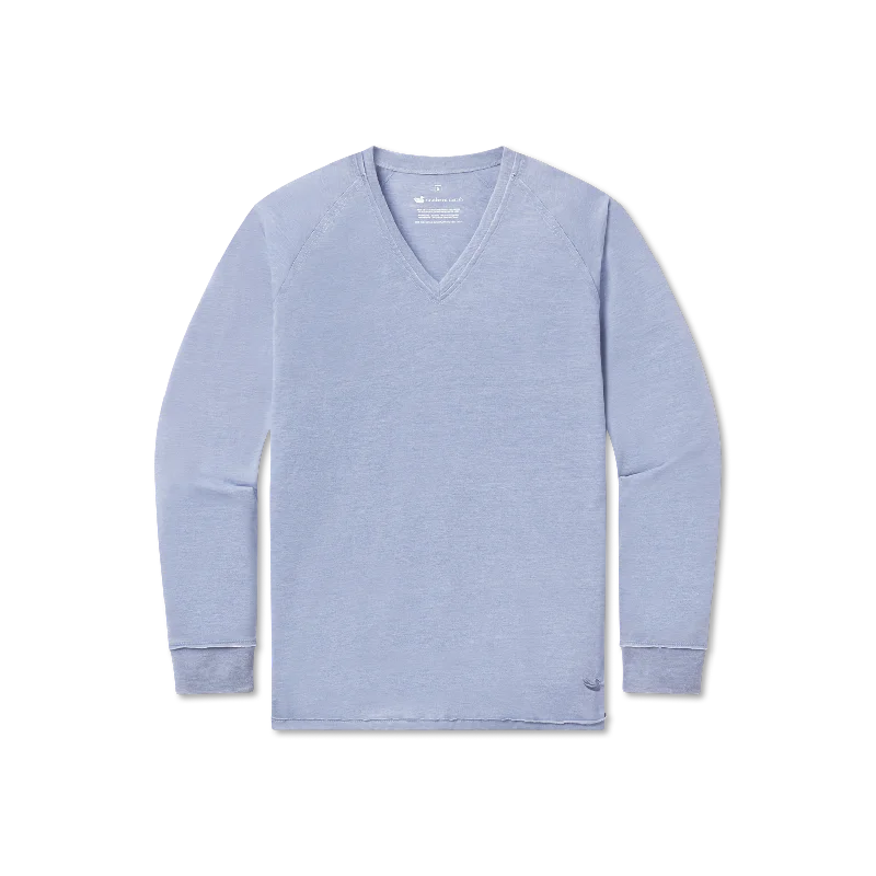 Effortless Wear SEAWASH™ Tee - Melanie V-Neck - Long Sleeve