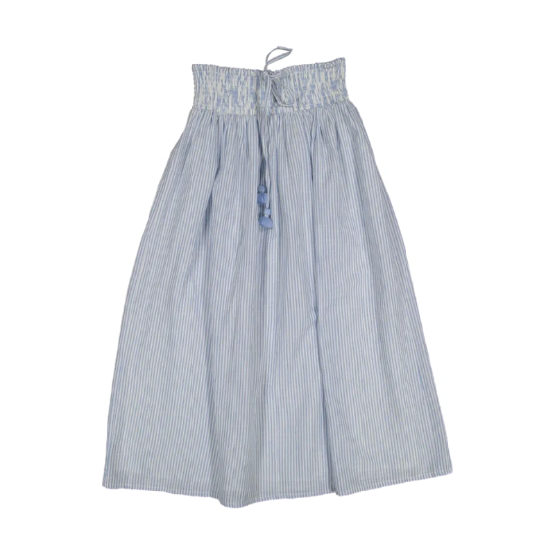 Modern Chic MOONBAY LONG SKIRT-Blue