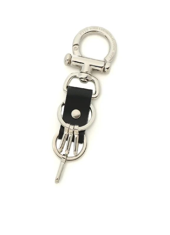 Cozy Shirts BAR STYLE LEATHER STRAP KEY FLOCK