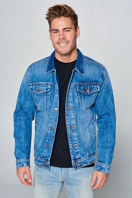 Timeless Style Men's Denim Jacket