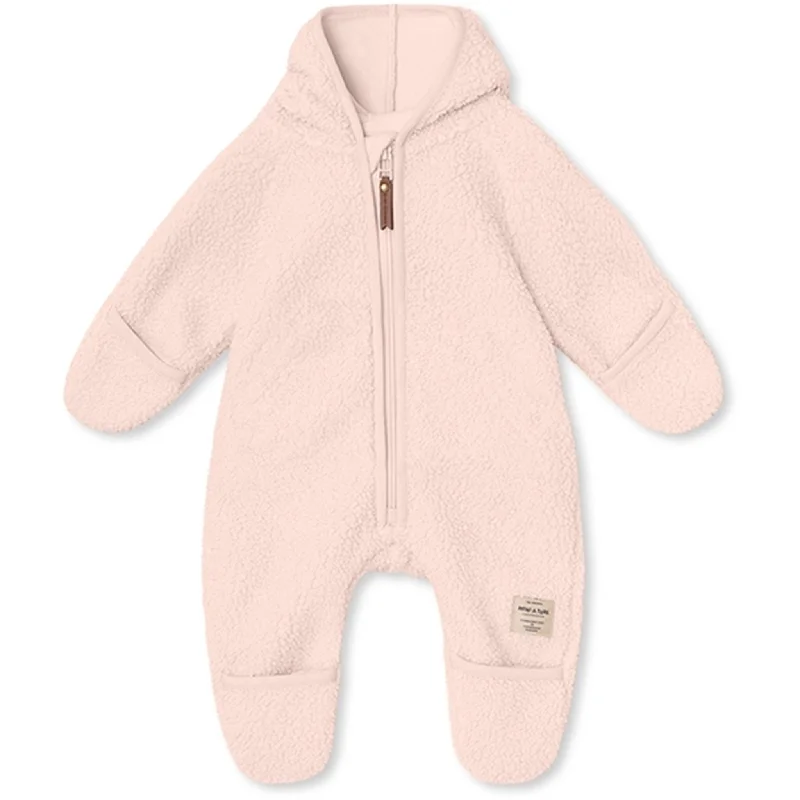 Casual Chic Outfits MINI A TURE ADEL Fleece Driving Suit Mauve Chalk
