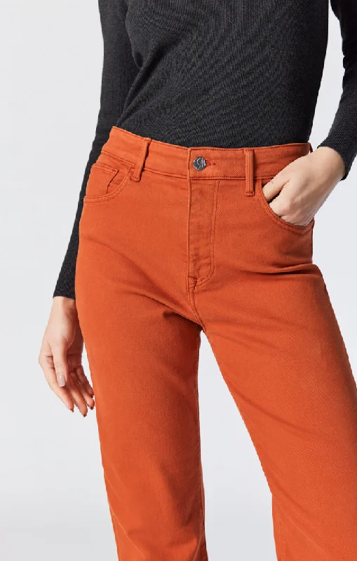 Urban Comfort BARCELONA WIDE LEG IN ORANGE FLEX BLUE