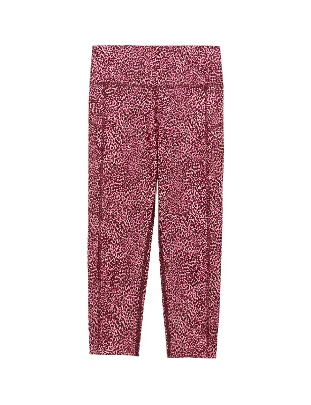 Urban Comfort Go Move Printed Cropped Gym Leggings