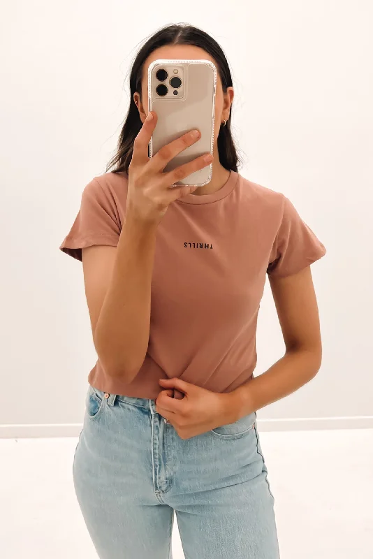 Casual Fit Minimal Thrills Mini Tee Cork