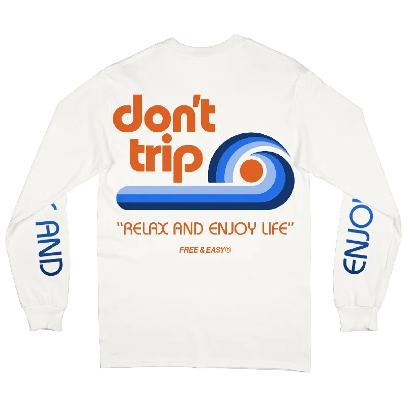 Chic Comfort Free and Easy Barreled Long Sleeve T-Shirt