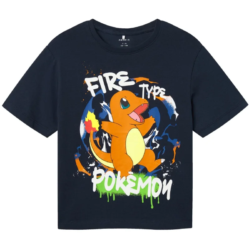 Lounge Chic Name It Dark Sapphire Ode Pokemon Regular T-Shirt