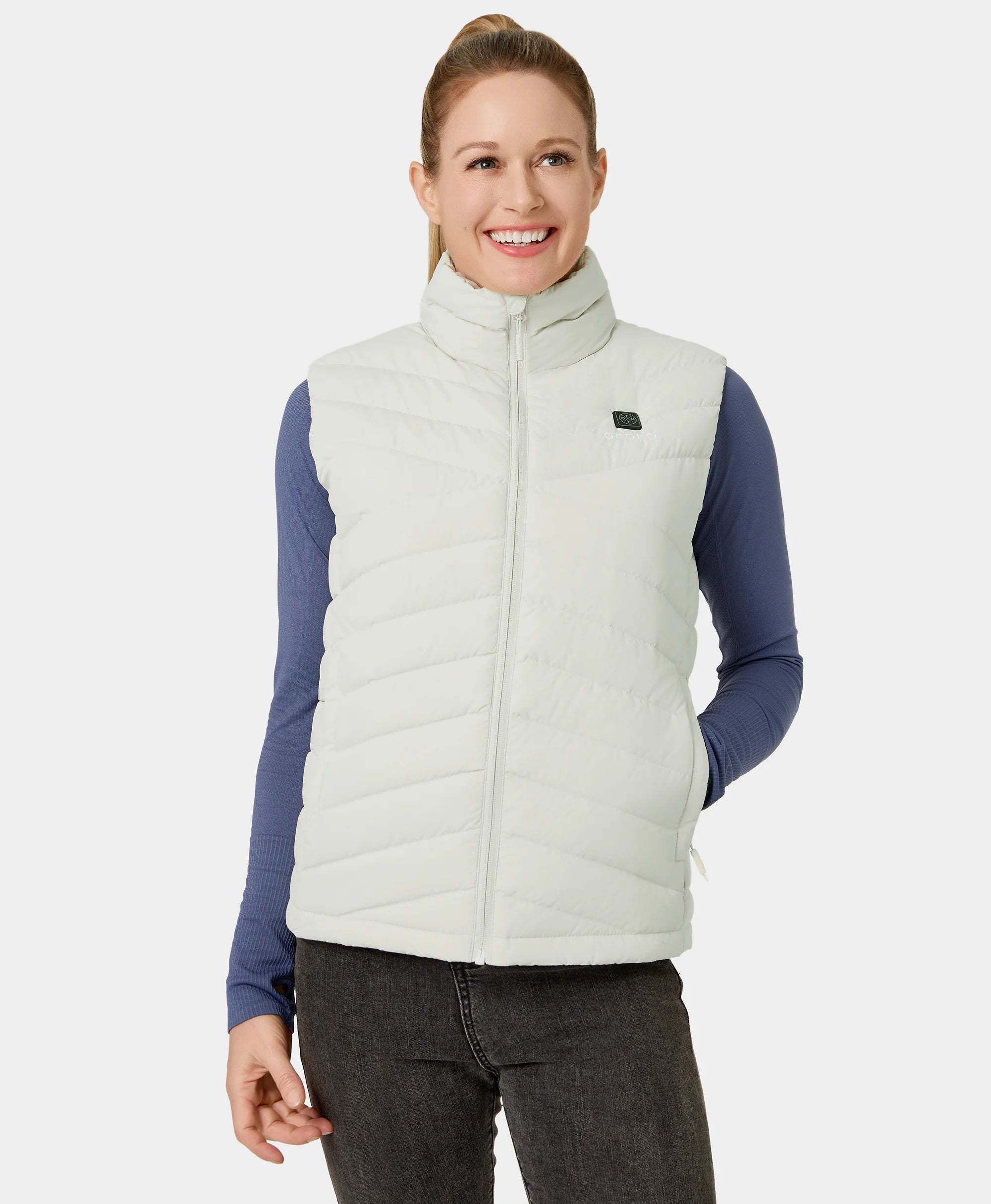 Everyday Outfits Women's Heated Lightweight Down Vest