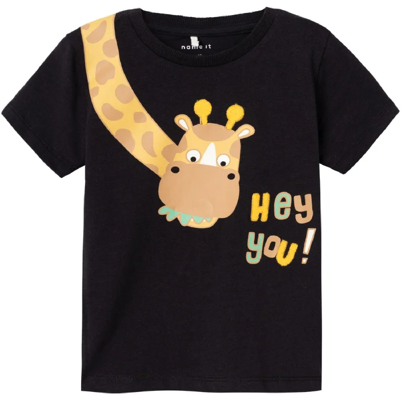 Timeless Style Name It Black Hellan T-Shirt