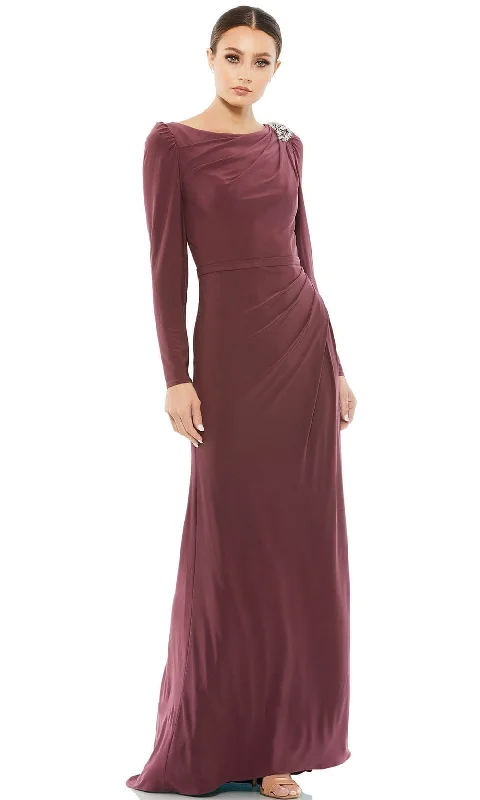 Comfy Pants Mac Duggal 55695 - Bateau Evening Mother of the Bride Dress