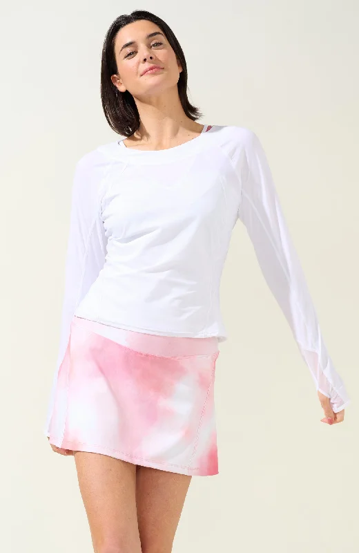 Chic Outfits Swish Tennis Skirt Romance Print