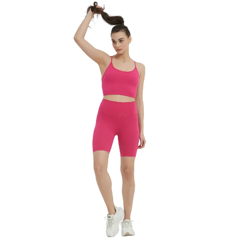 Comfortable Fashion Fuchsia Pink Activewear Set