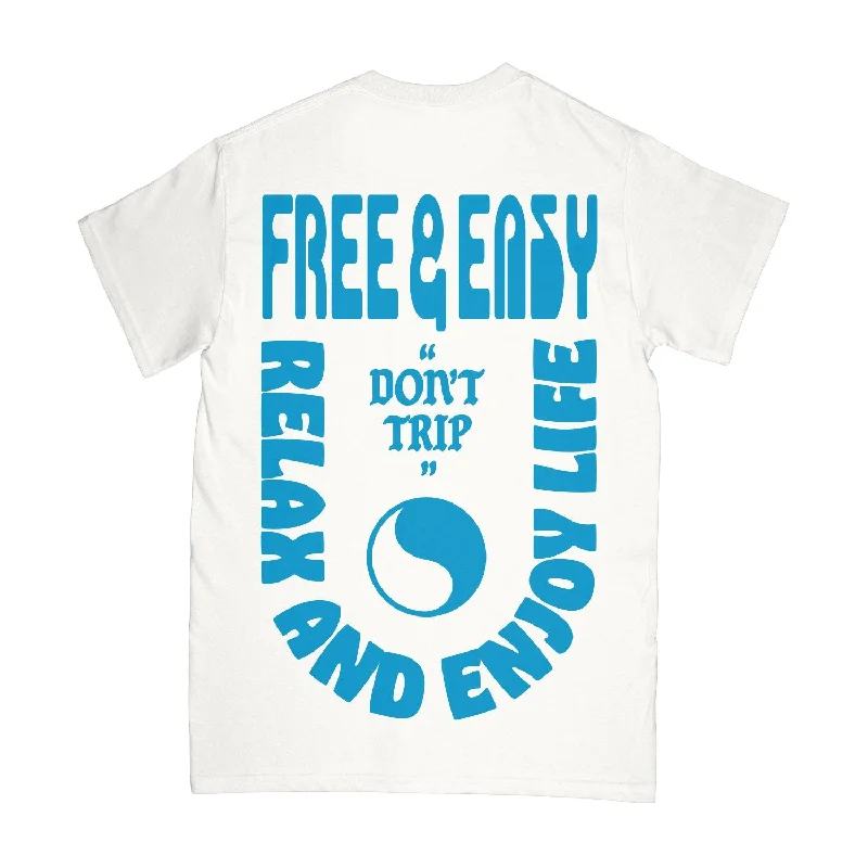Sporty Wear Free and Easy Relax and Enjoy T-Shirt