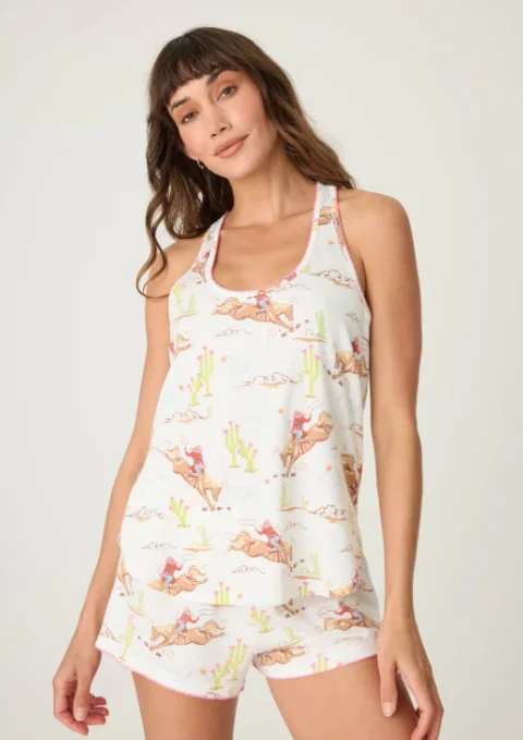 Relaxed Fashion PJ Salvage Giddy Up Tank Top