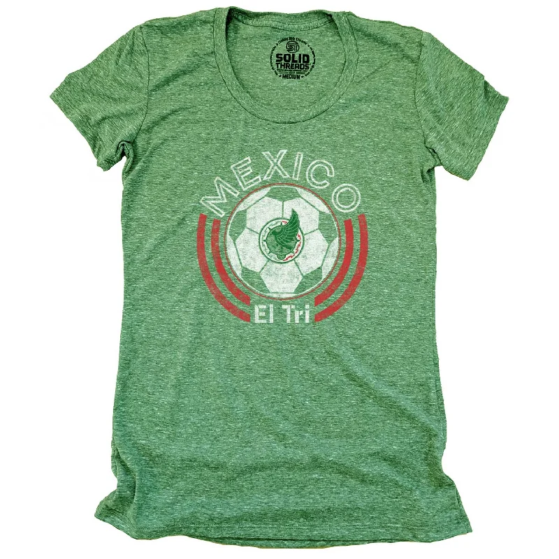 Cozy Fashion Women's Mexico National Soccer Team T-shirt