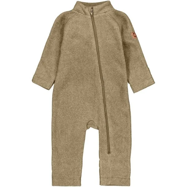Basic Comfort Mikk-Line Cotton Fleece Suit Dried Herb