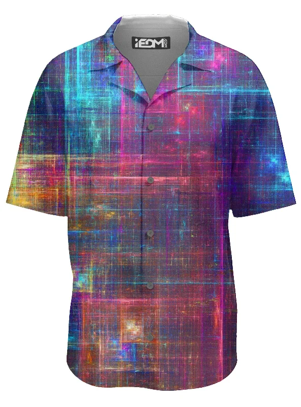 Light Dressing Psychedelic Matrix Rainbow Lounge Shirt