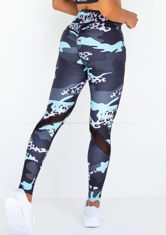 Summer Comfort Bootylicious Tiffany Camo Legging