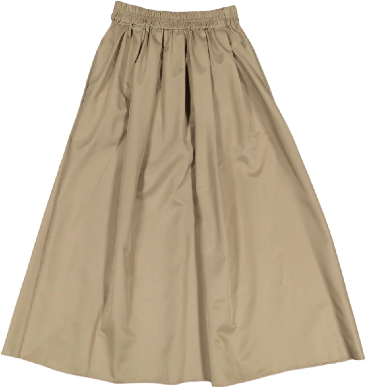 Weekend Comfort 109-BALD SKIRT-Beige