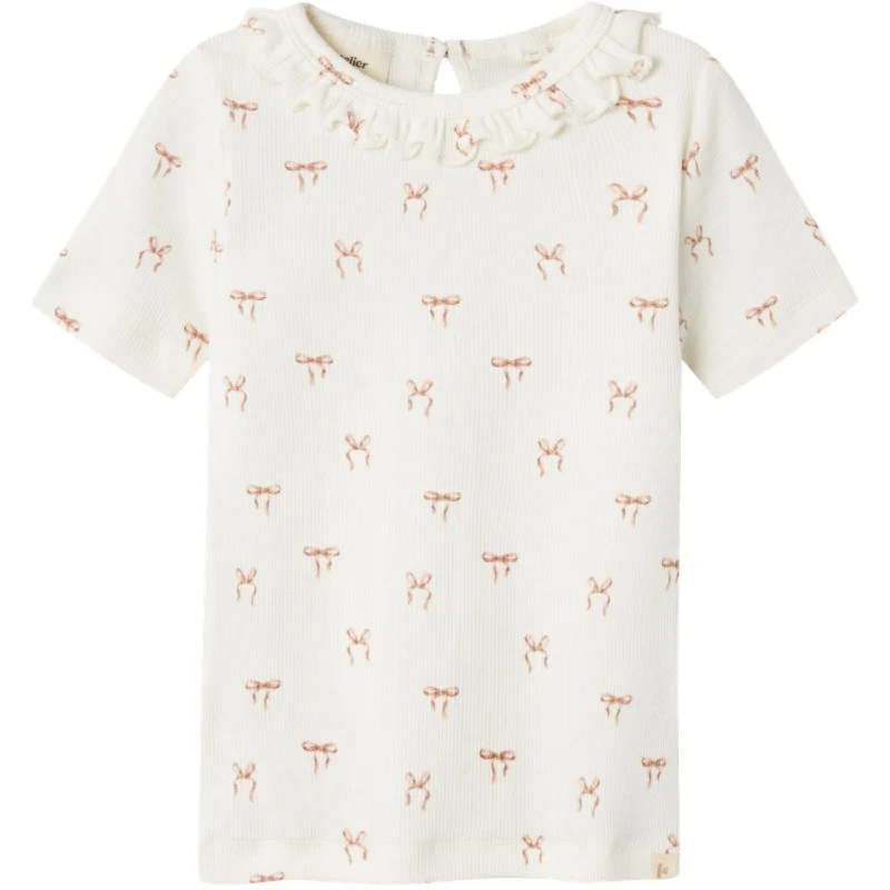 Soft Touch Lil'Atelier Coconut Milk Gavo Esi Slim T-Shirt