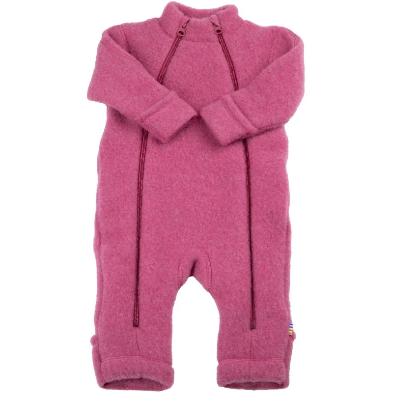 Simple Style Joha Wool Pink Jumpsuit 2in1