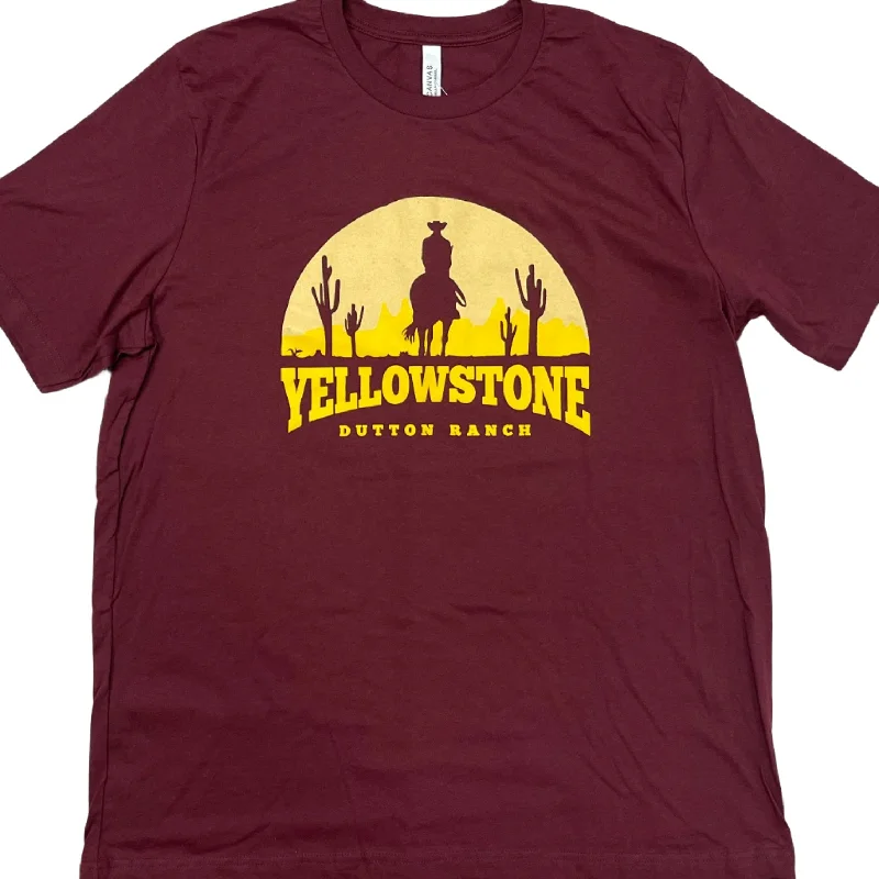 Casual Fit Yellowstone Maroon