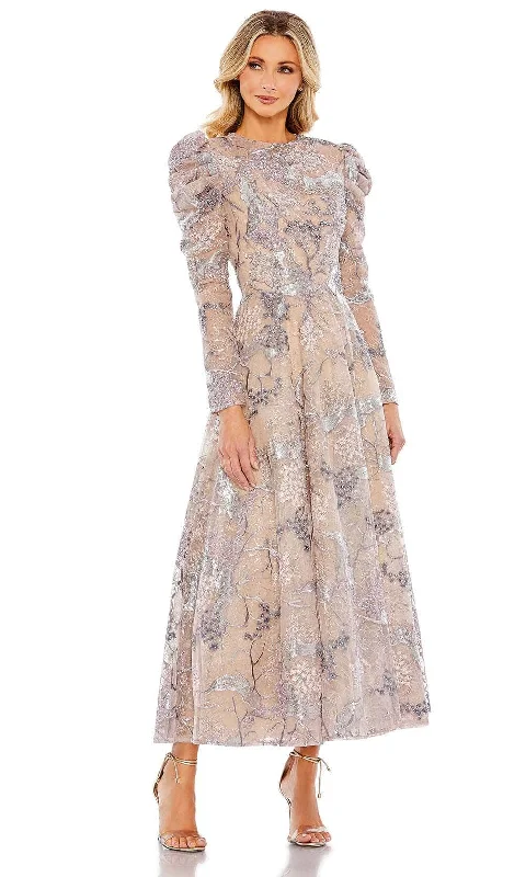 Breezy Comfort Mac Duggal 20326 - Beaded Embroidered A-Line Evening Dress