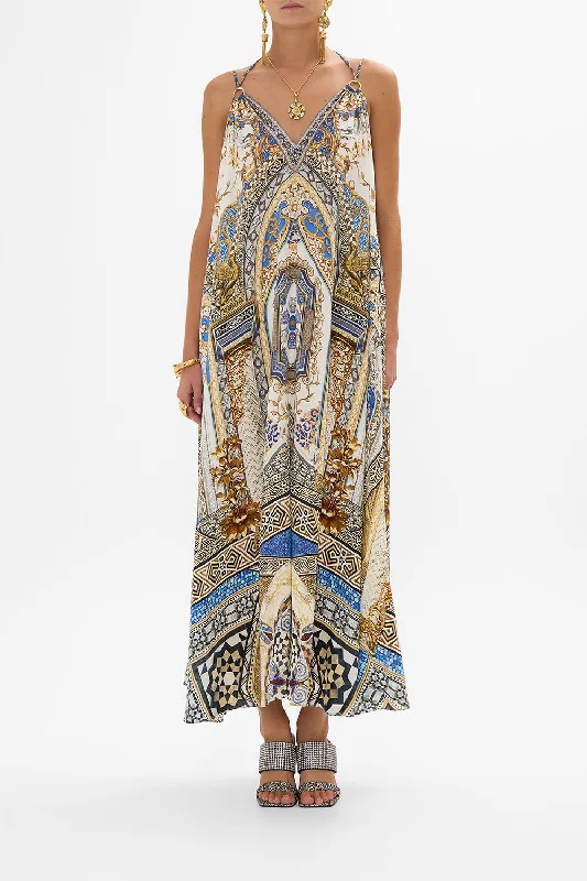Relaxed Chic RING DETAIL STRAP DRESS MAKE ME YOUR MOSAIC