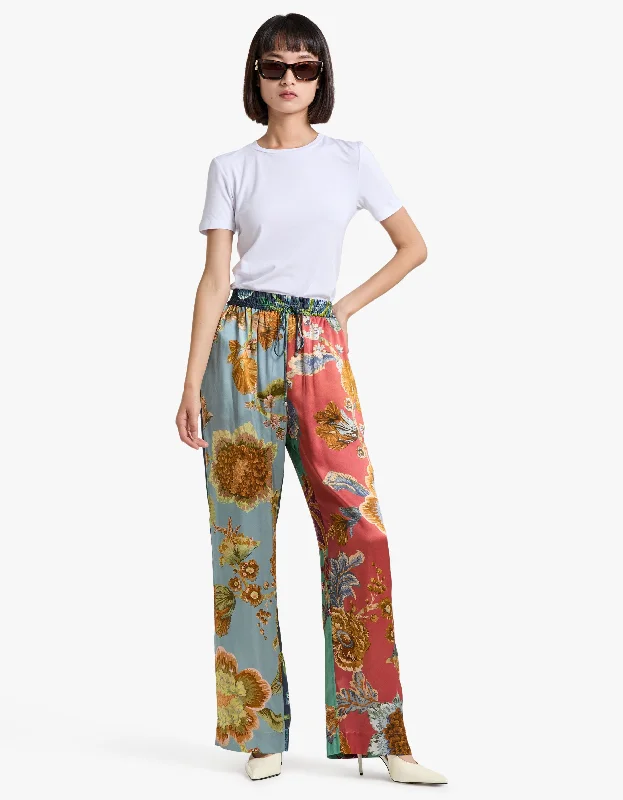 Comfort Fit Juno Drawstring Pant - Spliced
