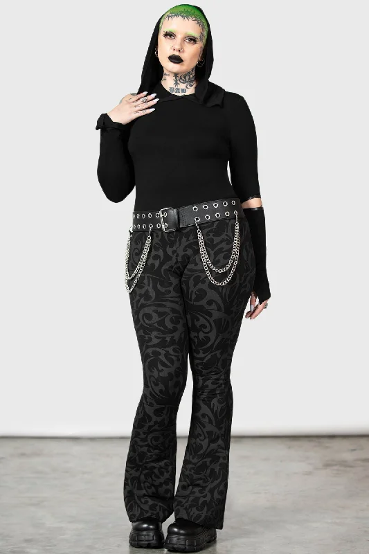 Cozy Outfit Doom Tribe Flares