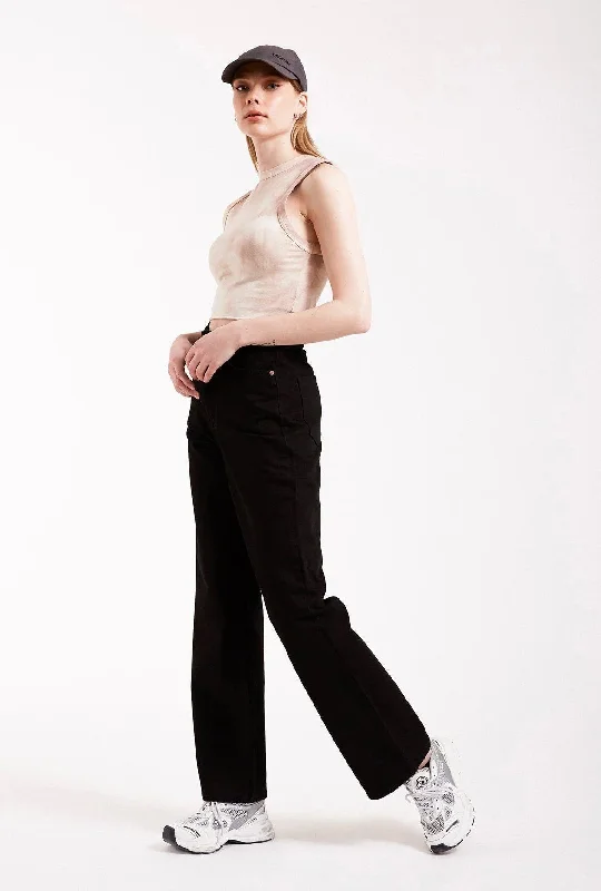 Cozy Dress Echo Jeans - Black