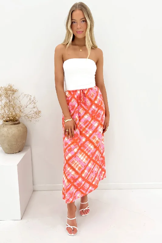 Relaxed Fit Juno Midi Skirt Clara